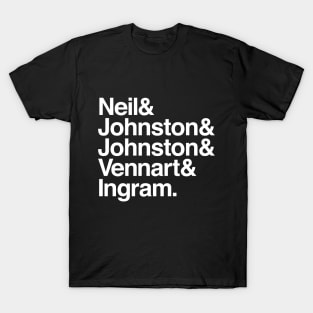 Simon James Ben Mike Richard T-Shirt